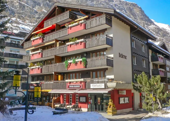 公寓 Haus Bellevue-7 By Interhome 采尔马特